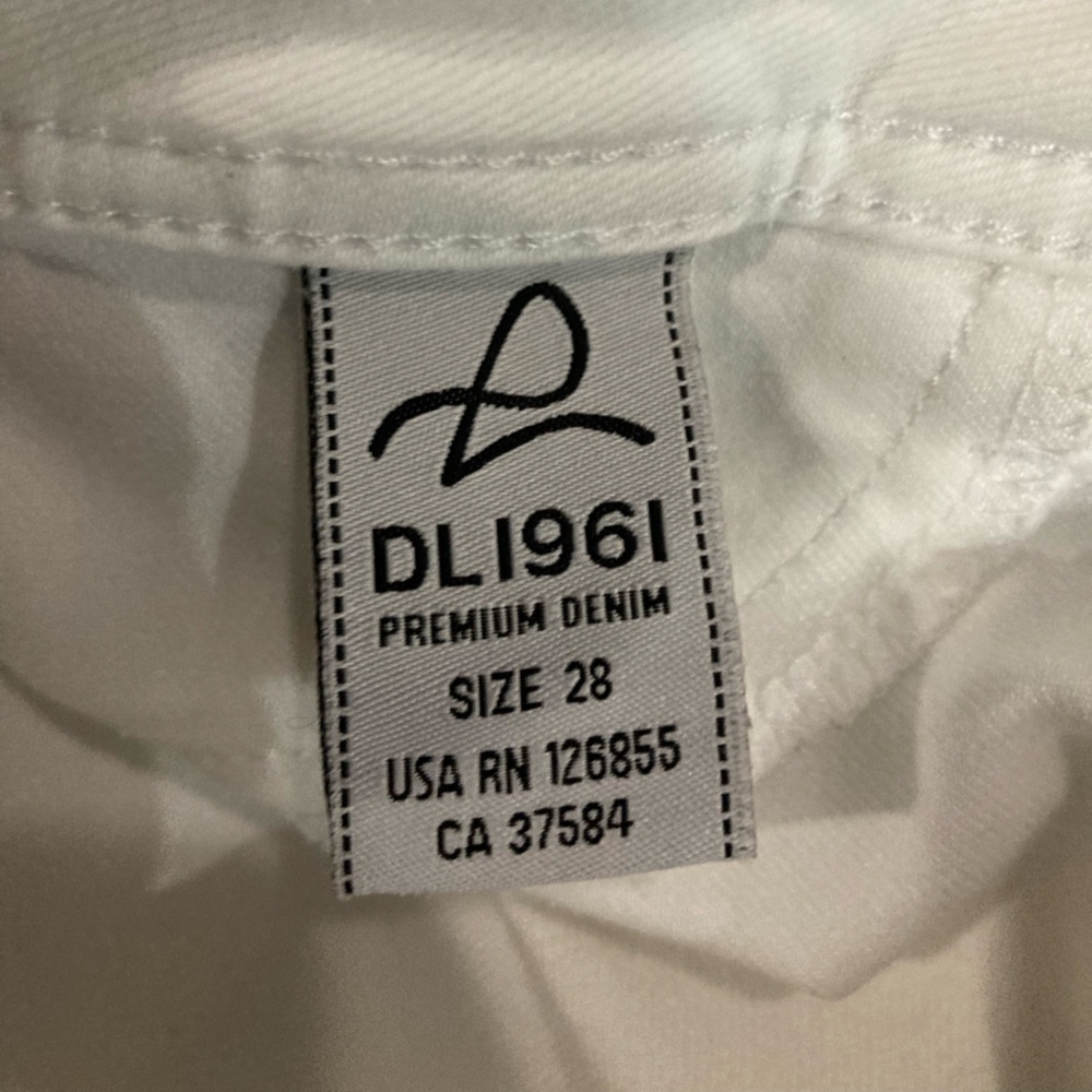 DL1961 Women’s Size‎ 28 White Amanda Skinny Jeans - Picture 6 of 11